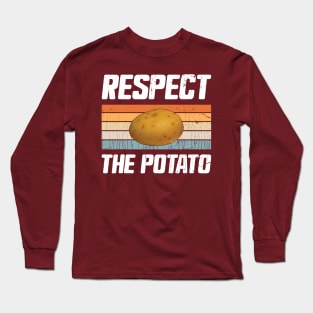 Respect Potato Long Sleeve T-Shirt